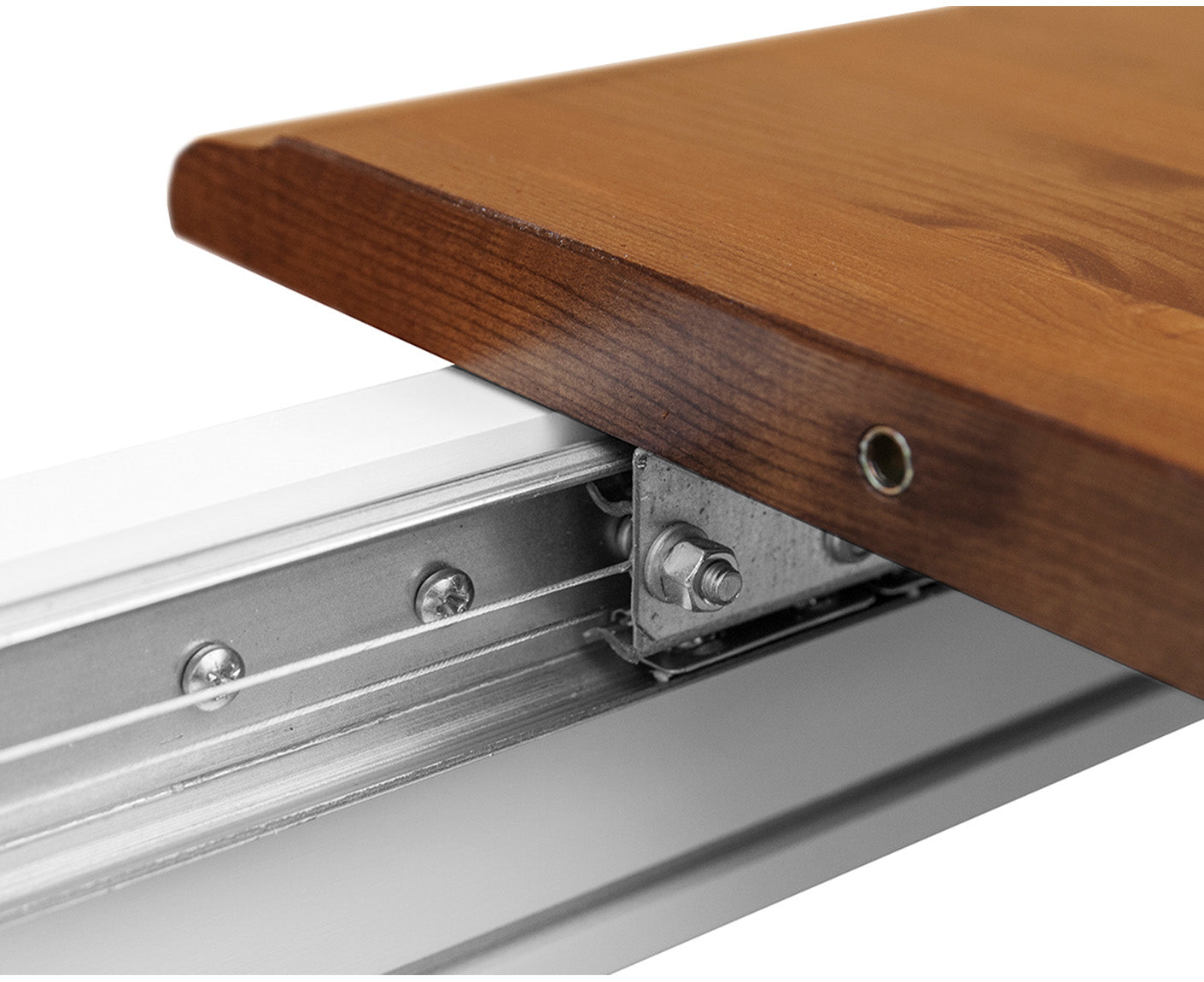 Belluno Elegante Esstisch Massivholz, ausziehbar