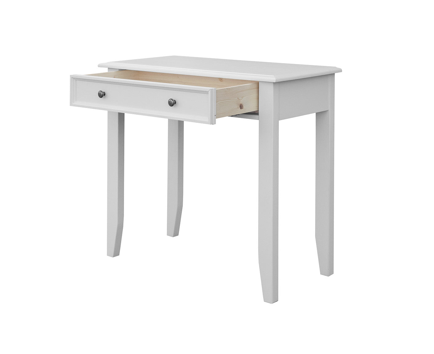 Belluno Elegante Schminktisch mit Schublade Massivholz