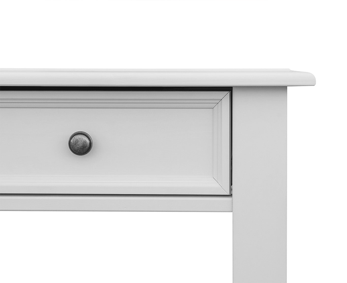Belluno Elegante Schminktisch mit Schublade Massivholz