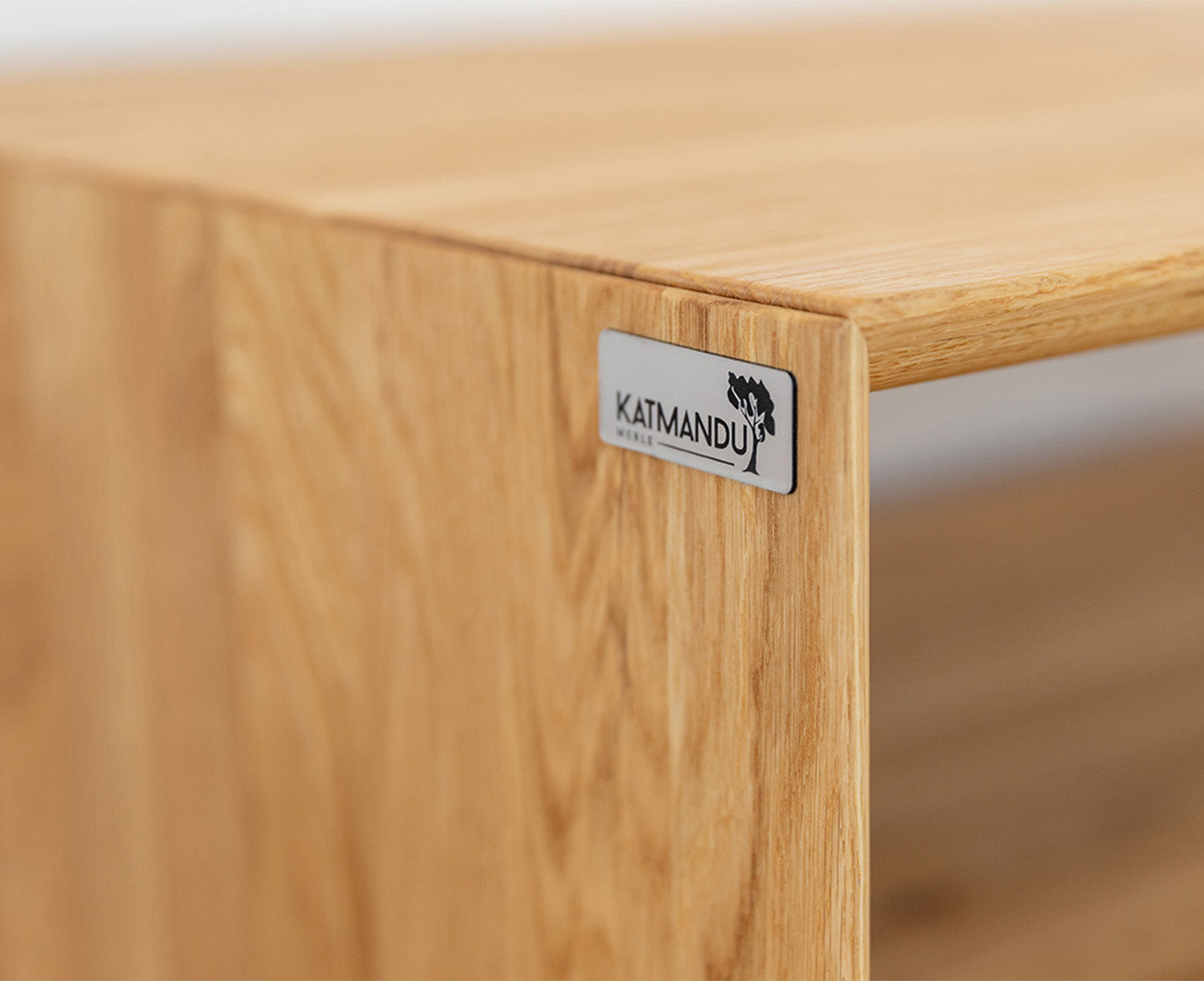 Modern Loft Couchtisch Massivholz Eiche geölt