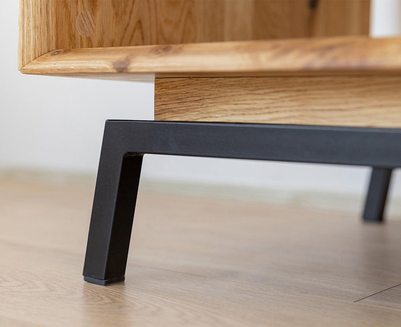 Modern Loft Couchtisch Massivholz Eiche geölt