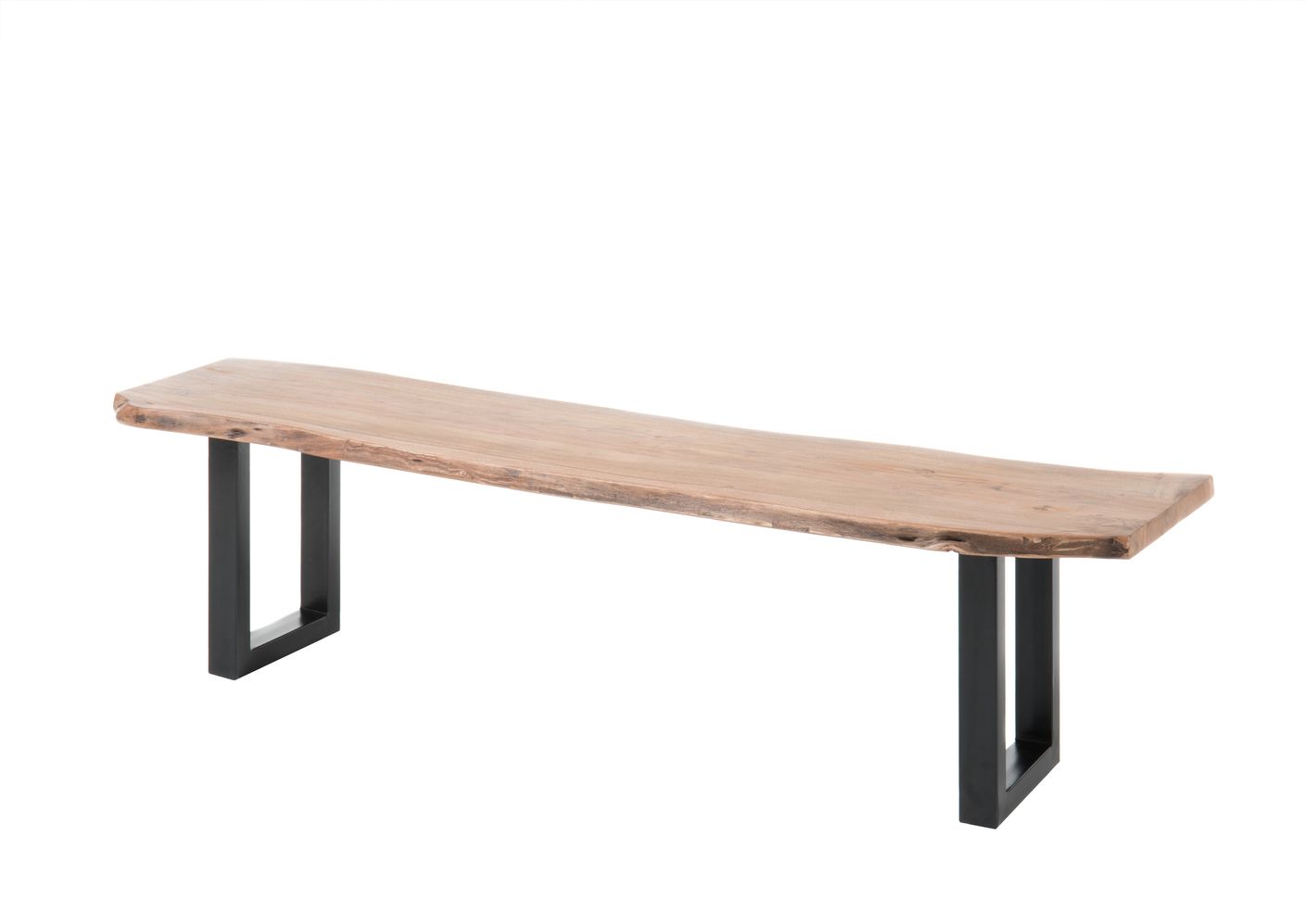 India Bank Massivholz Akazie 160 cm