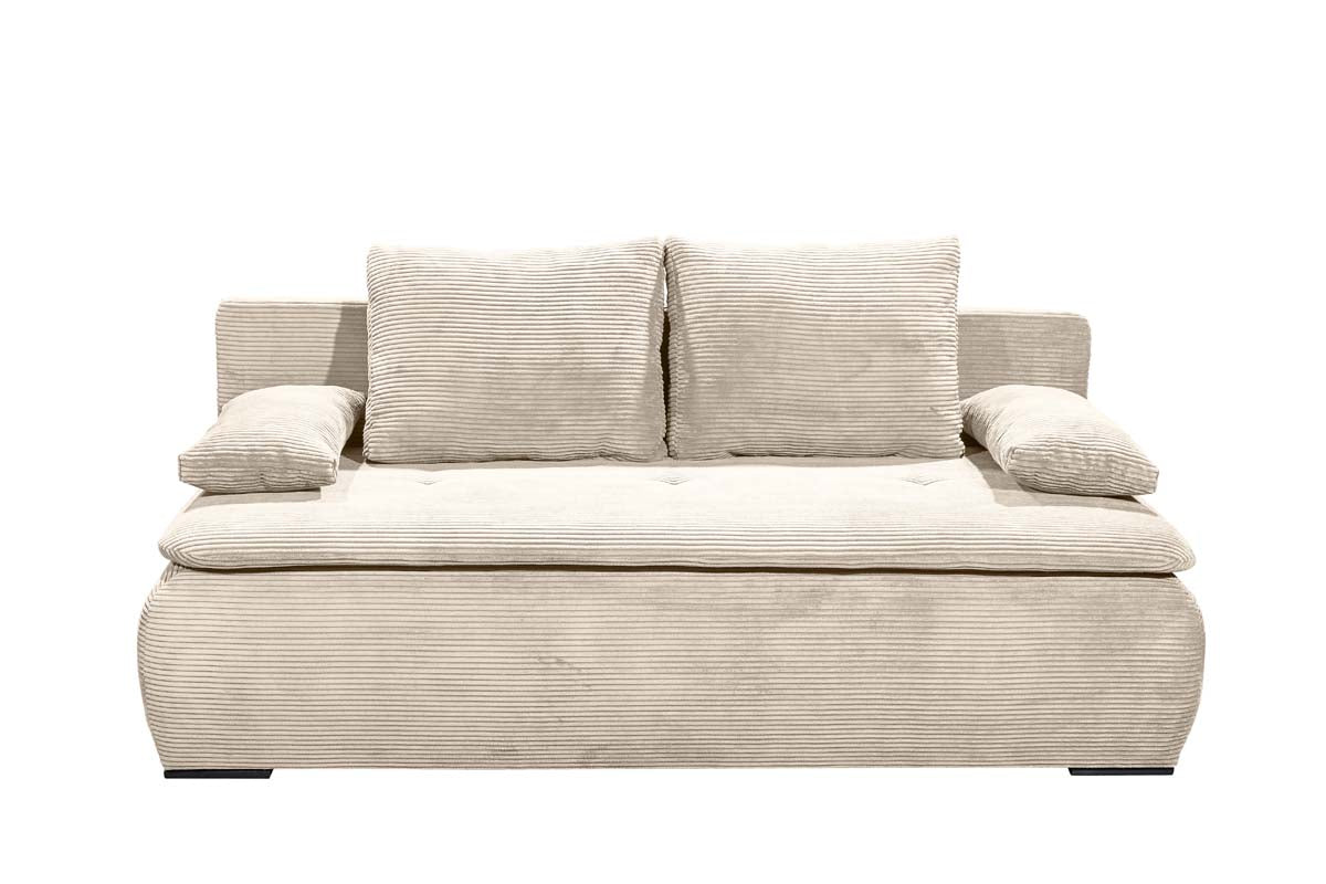 Jarek Schlafsofa 208 x 95 cm, inkl. Bettkasten, Beige
