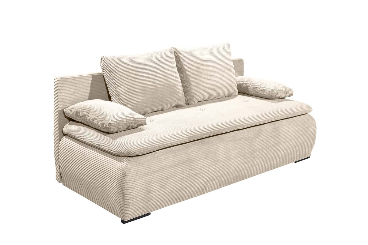Jarek Schlafsofa 208 x 95 cm, inkl. Bettkasten, Beige