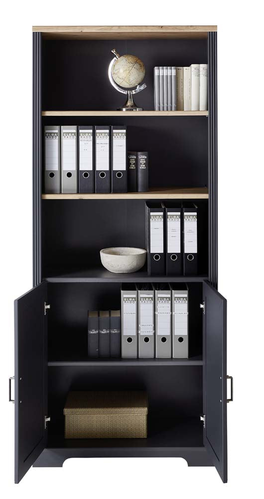 Jasmin Aktenschrank 5 OH Graphit