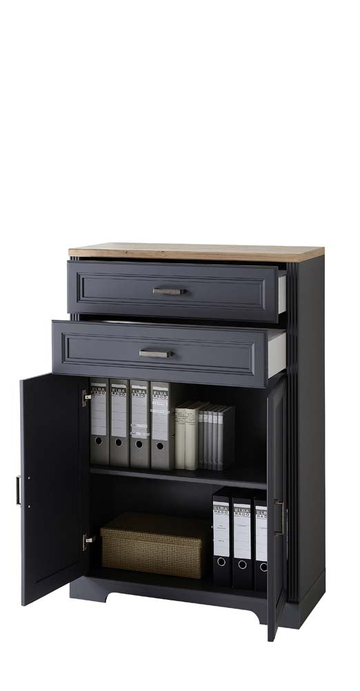 Jasmin Home-Office Set Graphit / Artisan Eiche
