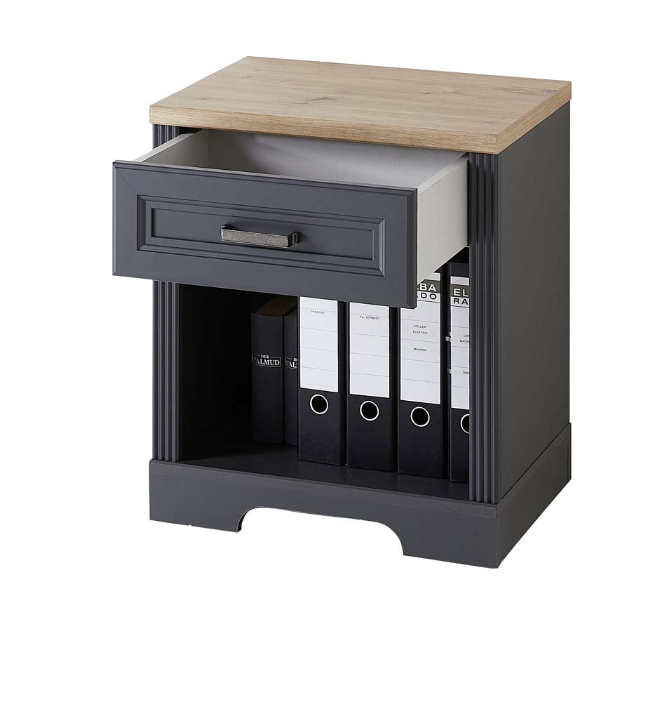 Jasmin Home-Office Set Graphit / Artisan Eiche
