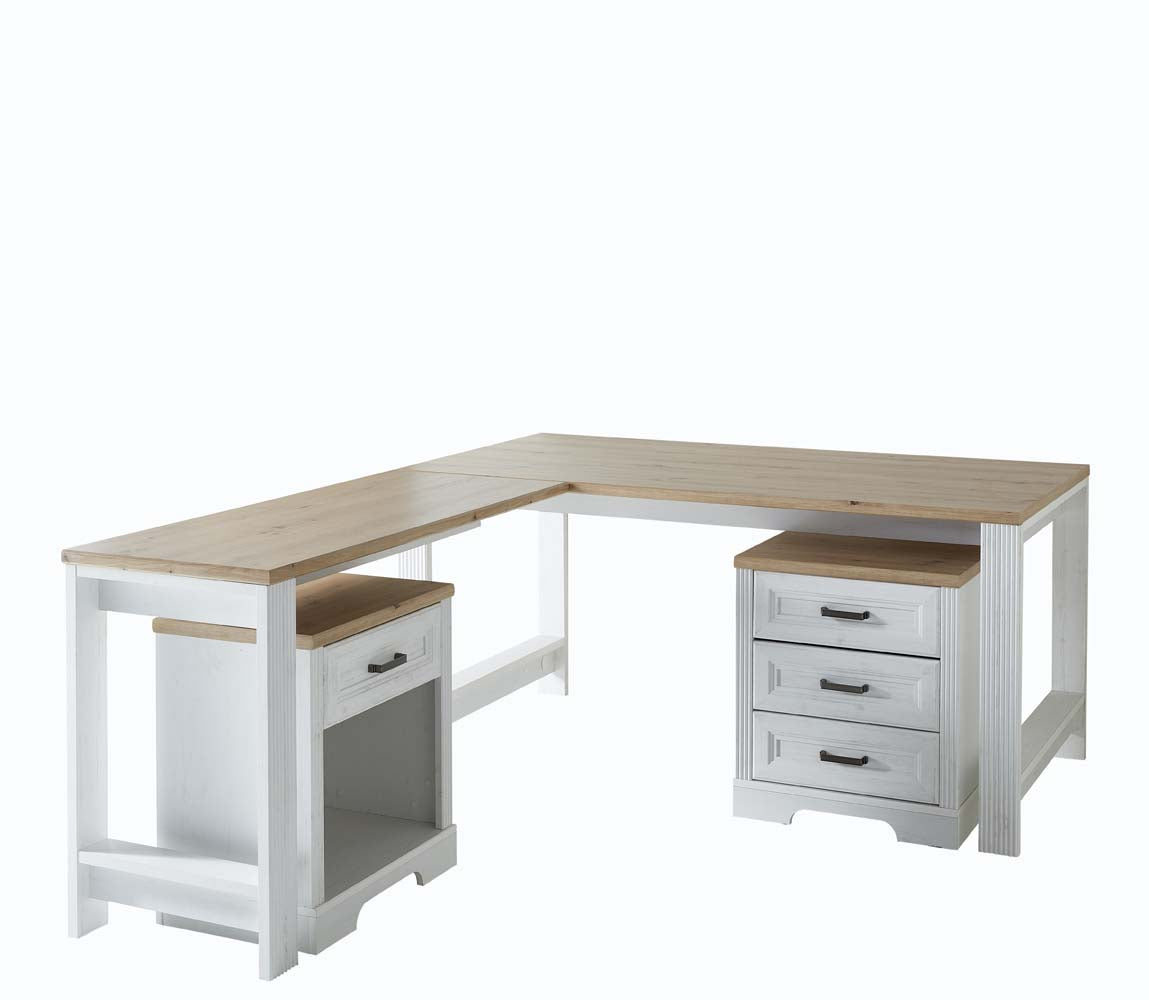 Jasmin Komplettbüro Pinie hell / Artisan Eiche