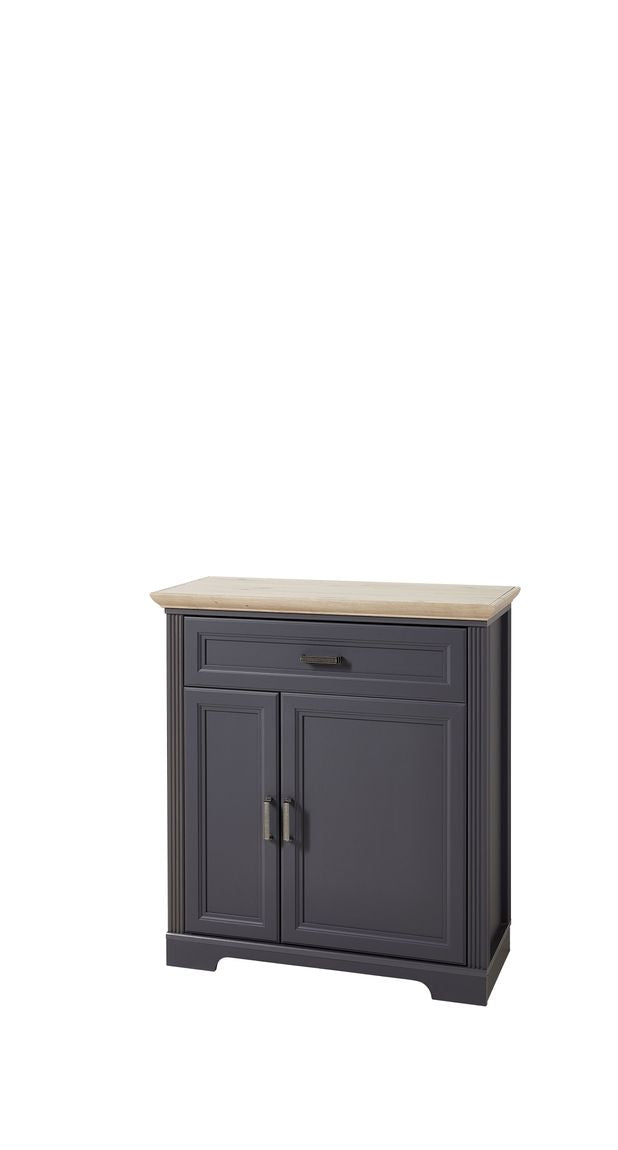 JASMIN Schuhschrank Graphit / Eiche