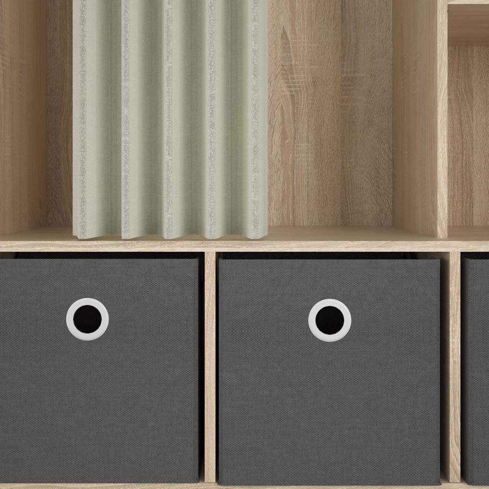 Kit Einsatz für Kleiderschrank Jackson Hickory Textil Beige hell