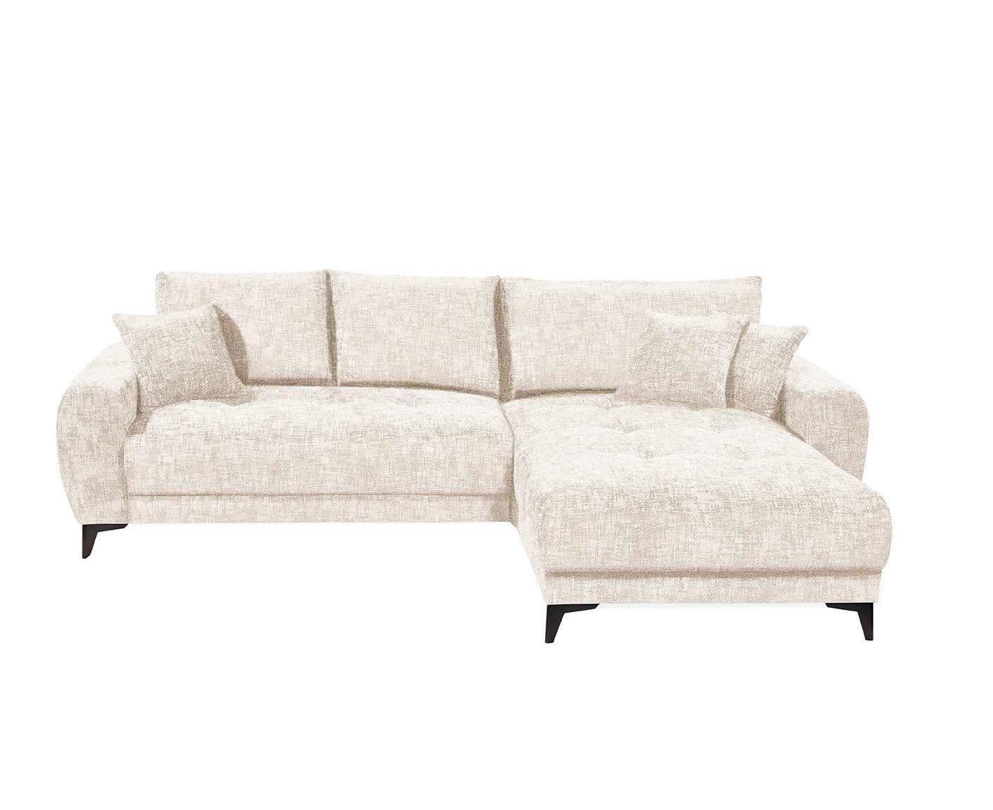 Levada Ecksofa 281 x 189 cm, mit Schlaffunktion & Bettkasten