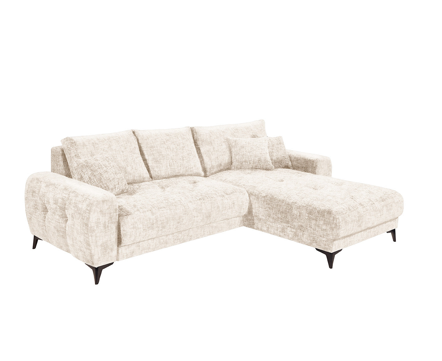Levada Ecksofa 281 x 189 cm, mit Schlaffunktion & Bettkasten