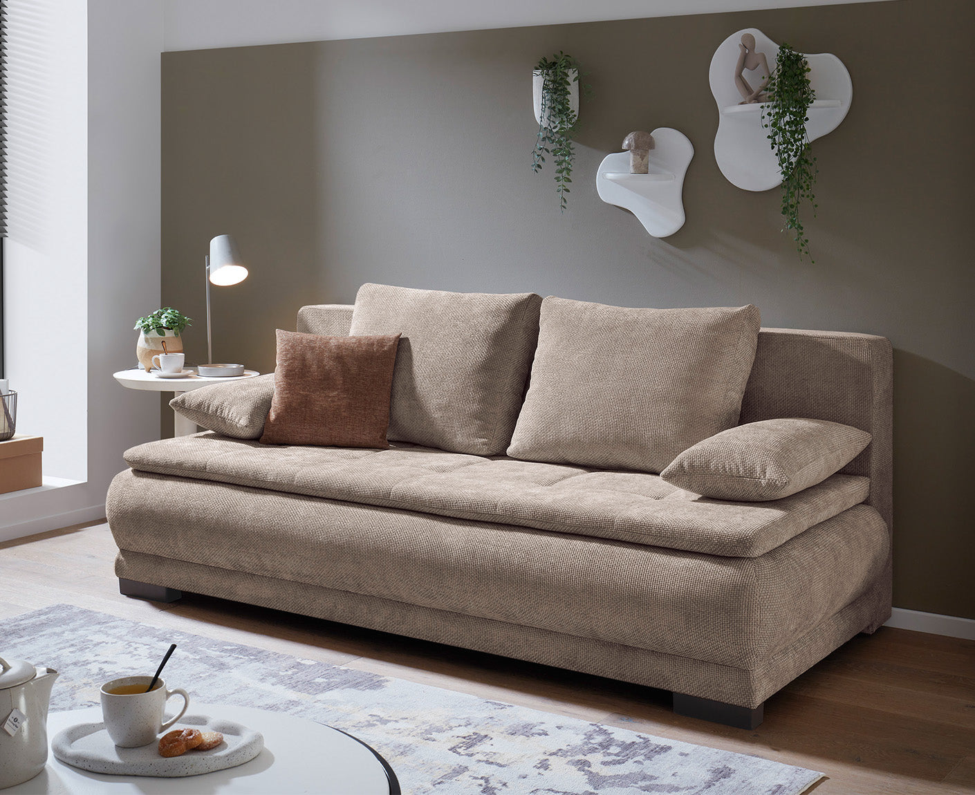 Liam Schlafsofa 212 x 105 cm, mit Bettkasten