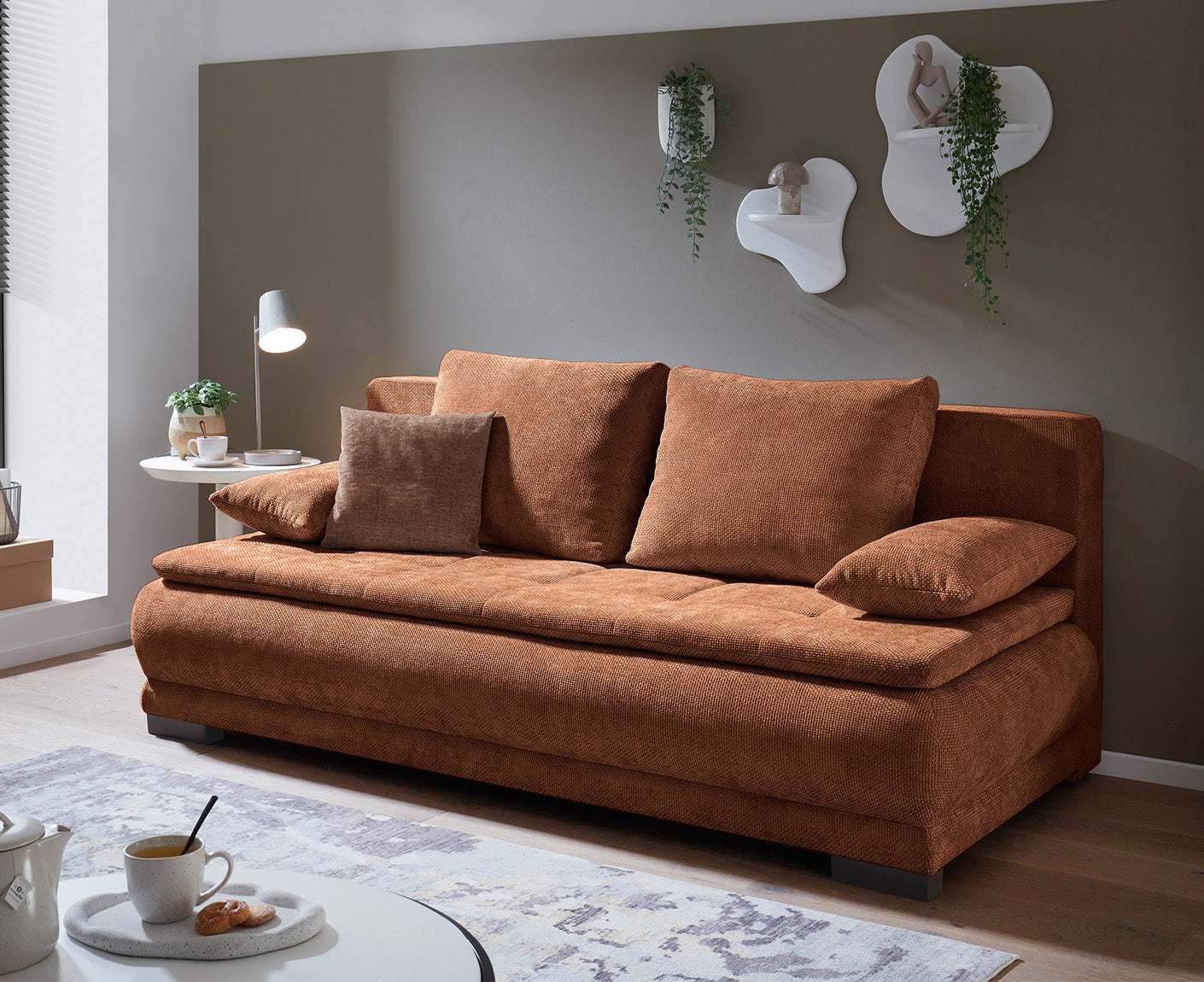 Liam Schlafsofa 212 x 105 cm, mit Bettkasten