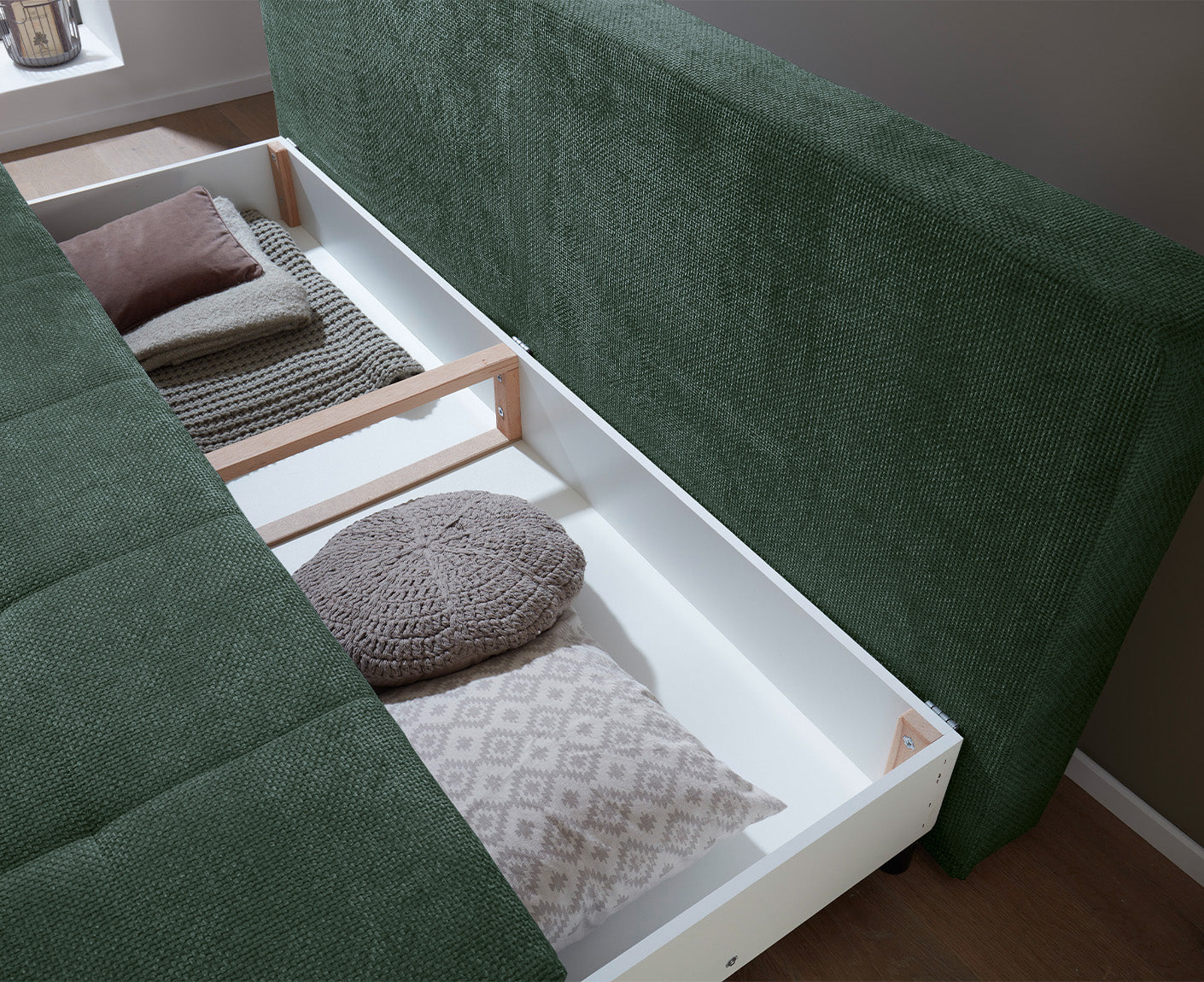 Liam Schlafsofa 212 x 105 cm, mit Bettkasten