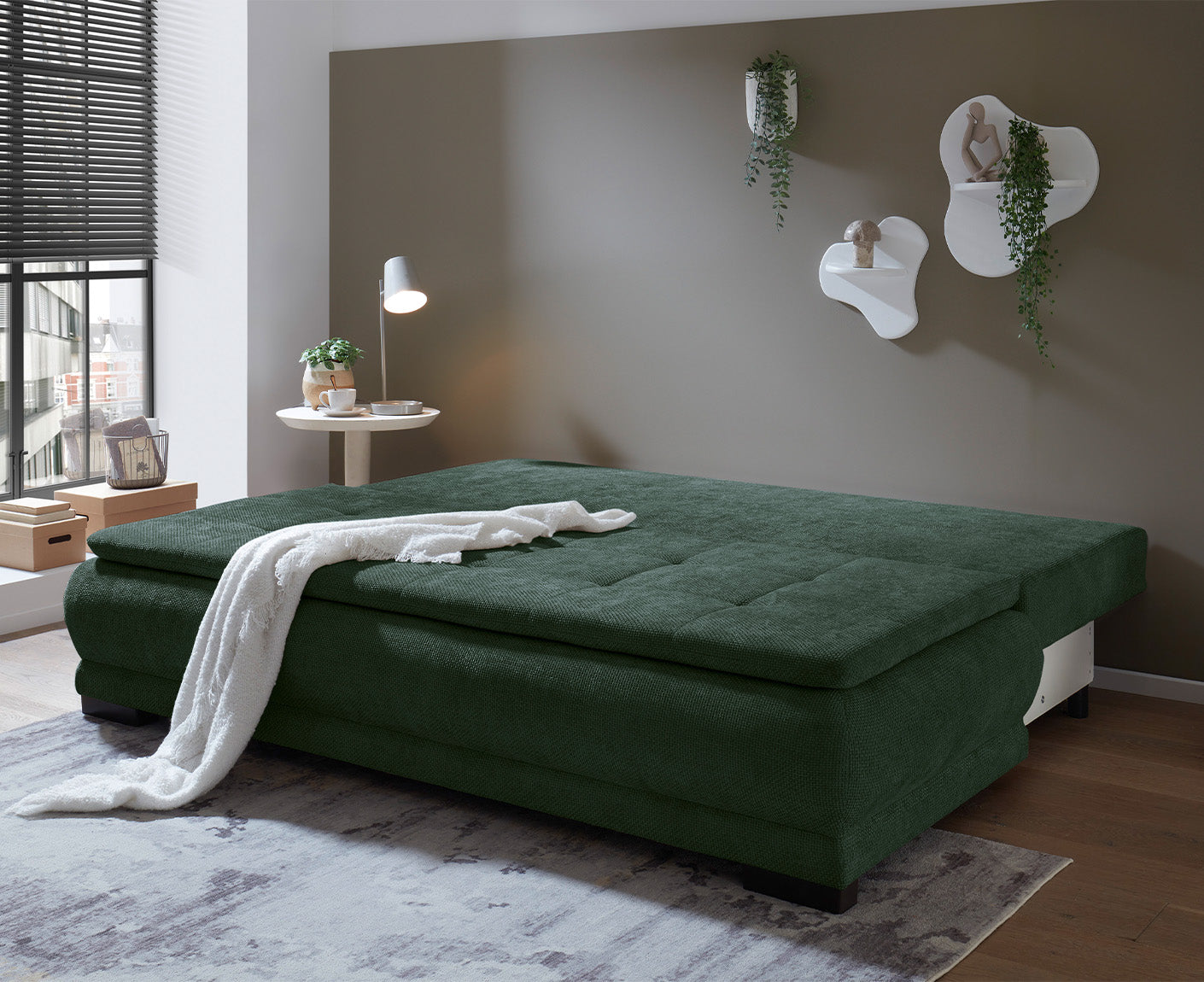 Liam Schlafsofa 212 x 105 cm, mit Bettkasten