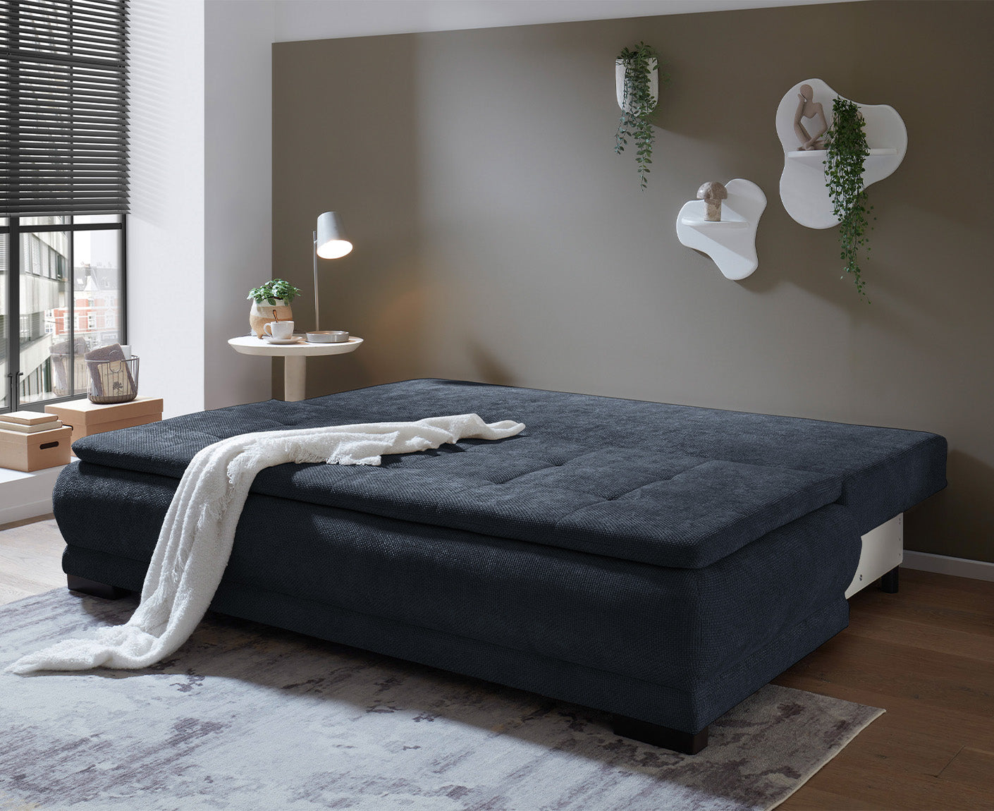 Liam Schlafsofa 212 x 105 cm, mit Bettkasten