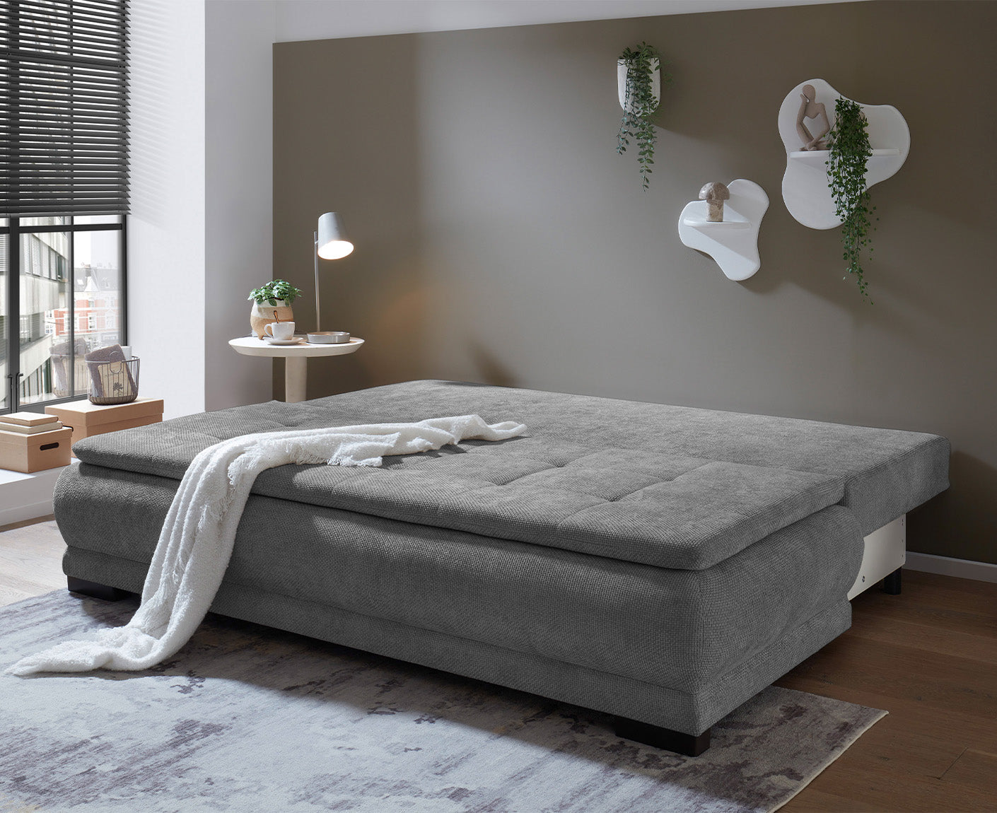 Liam Schlafsofa 212 x 105 cm, mit Bettkasten