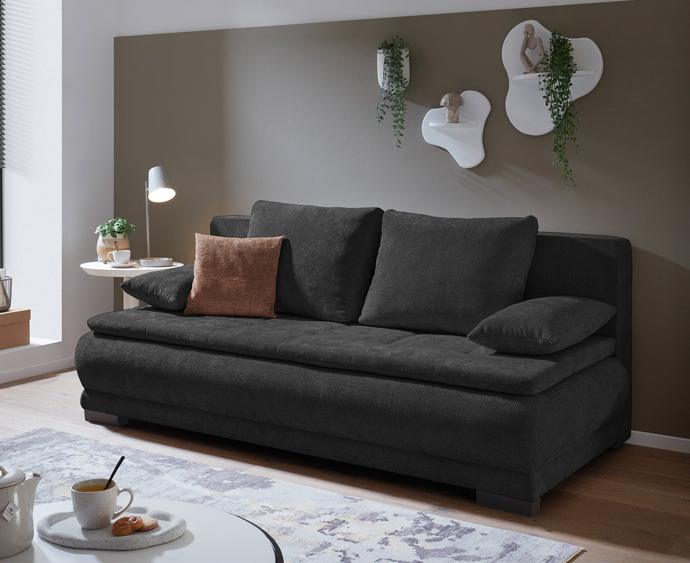 Liam Schlafsofa 212 x 105 cm, mit Bettkasten