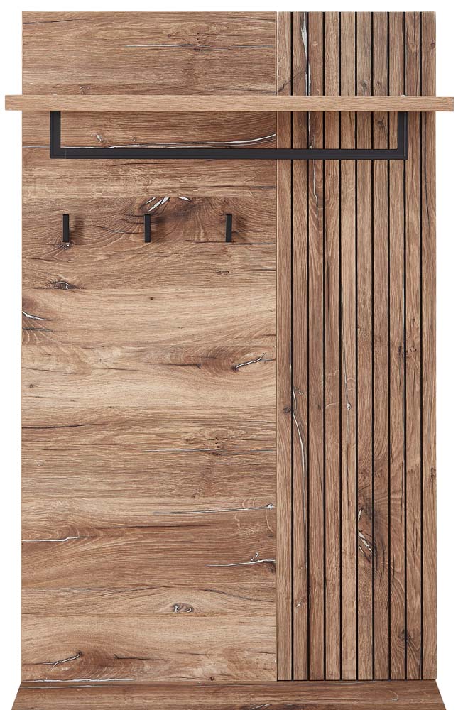 Linea Garderobenpaneel Flagstaff Eiche