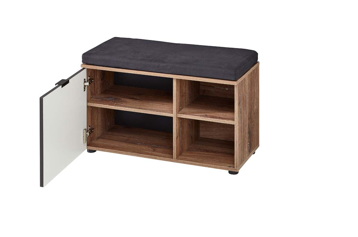 Linea Bank Flagstaff Eiche / Cosmos Grau