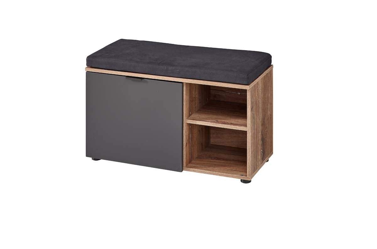 Linea Bank Flagstaff Eiche / Cosmos Grau
