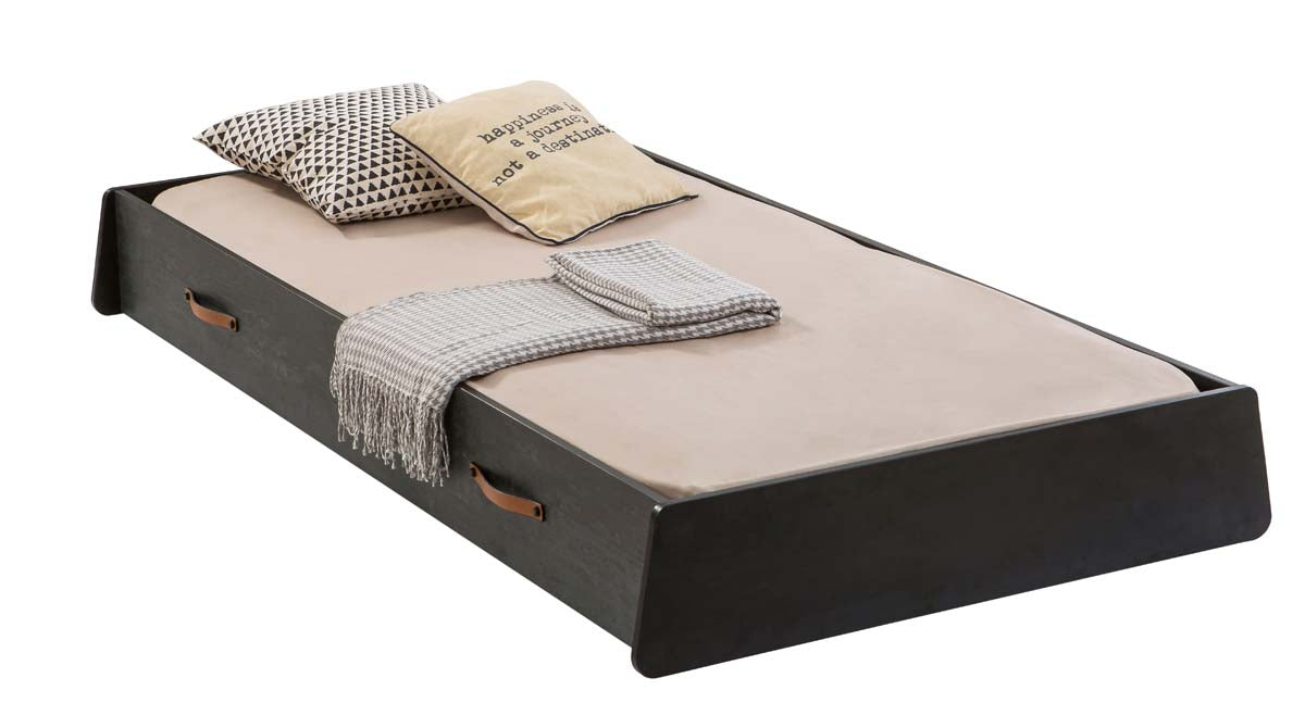 Cilek DARK METAL Bettschublade 90x190cm Schwarz
