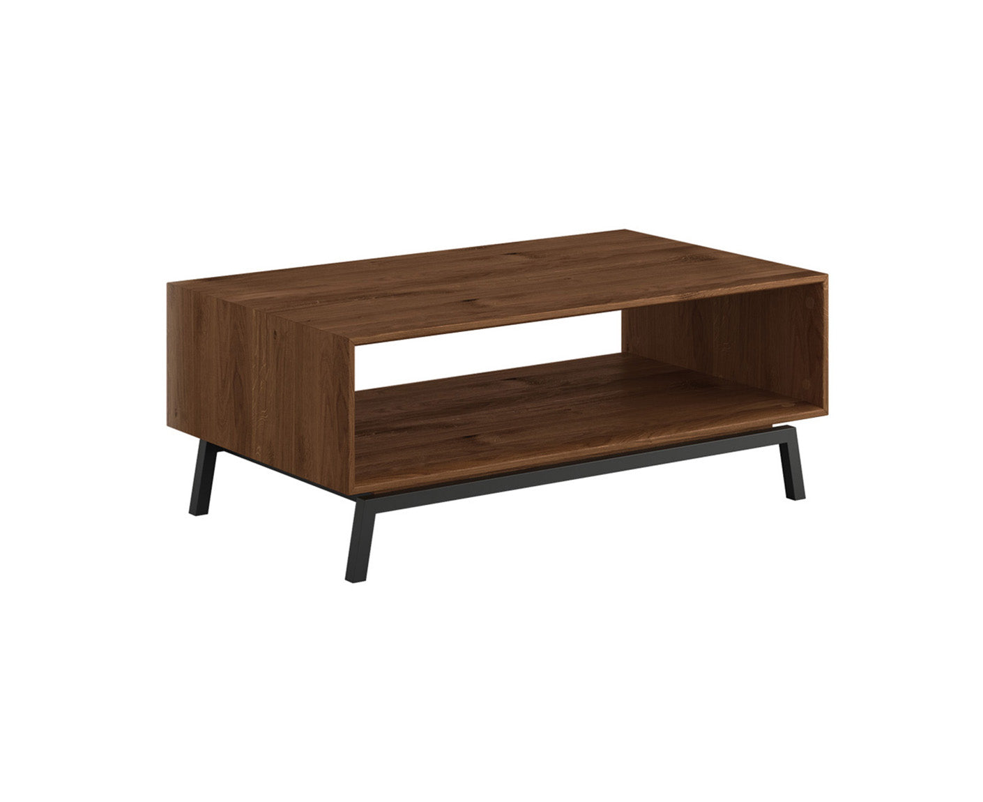 Modern Loft Couchtisch Massivholz Eiche geölt