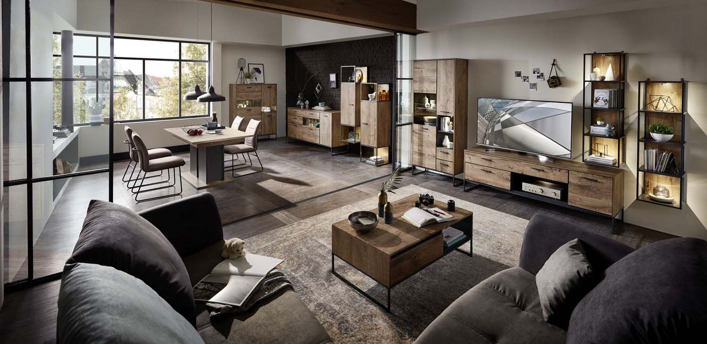 Manhattan Couchtisch Haveleiche Cognac