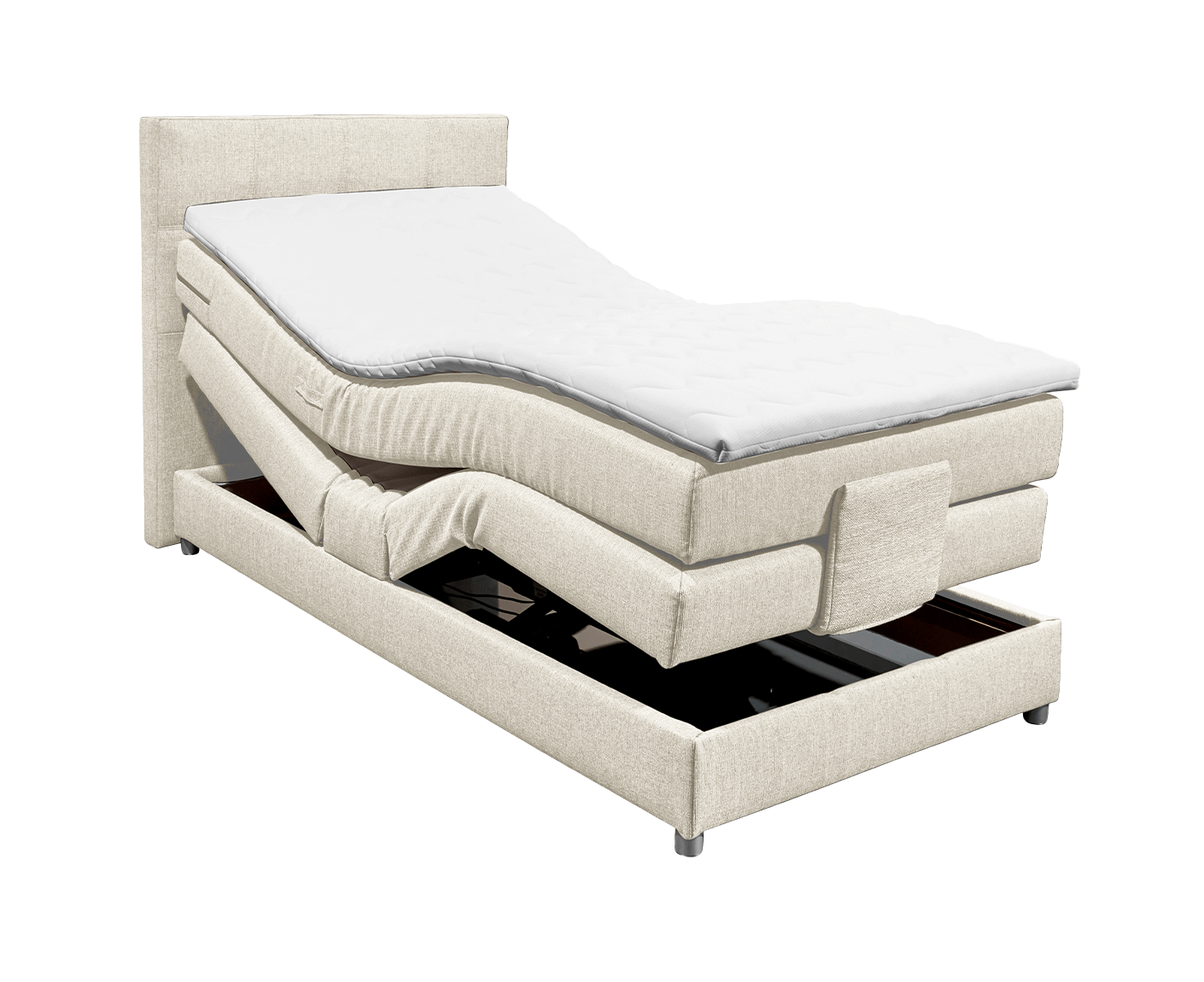 Manolo Boxspringbett Einzelbett mit Motor