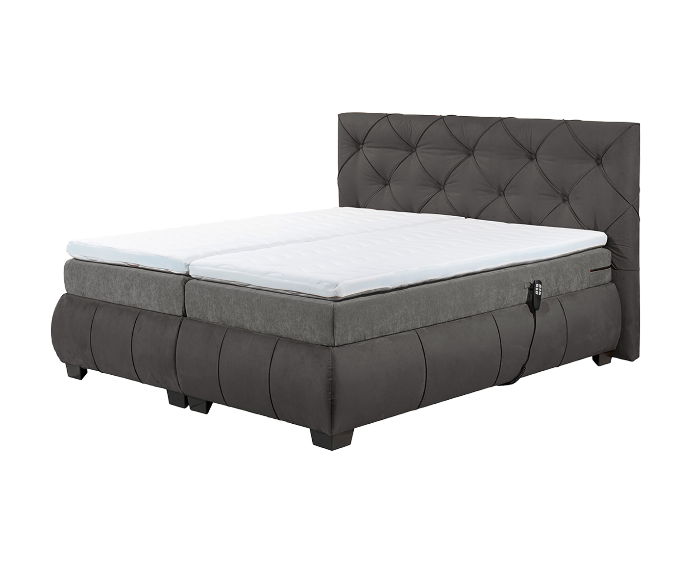 Mansura Boxspringbett 180 x 200 cm, inkl. Motor