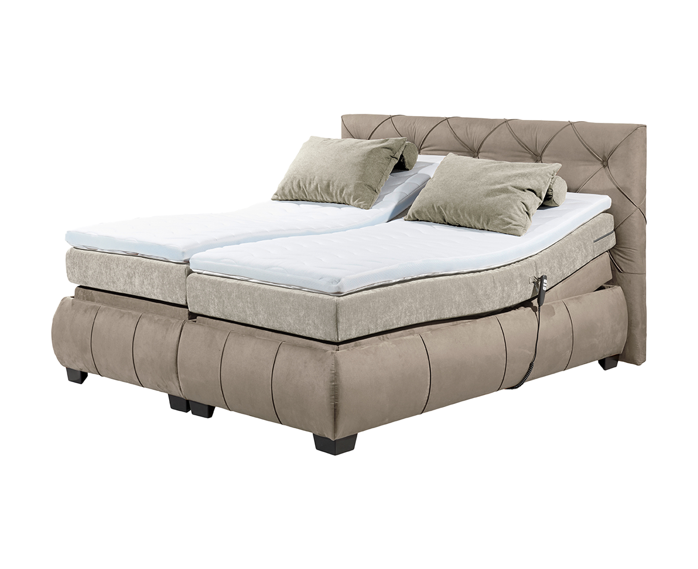 Mansura Boxspringbett 180 x 200 cm, inkl. Motor