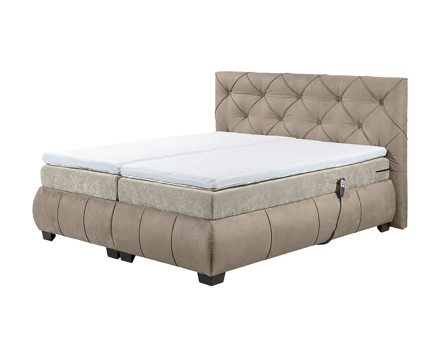 Mansura Boxspringbett 180 x 200 cm, inkl. Motor
