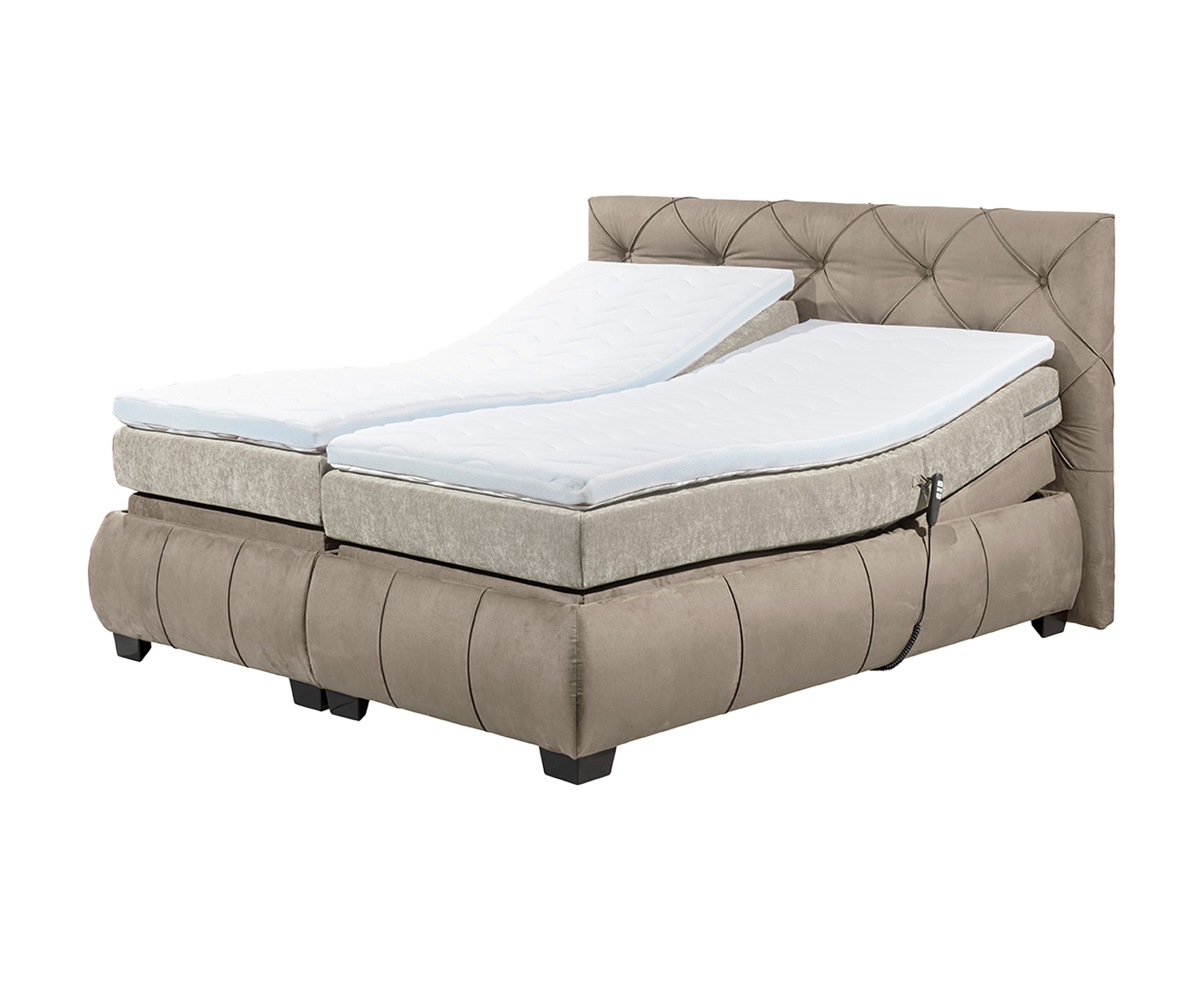 Mansura Boxspringbett 180 x 200 cm, inkl. Motor