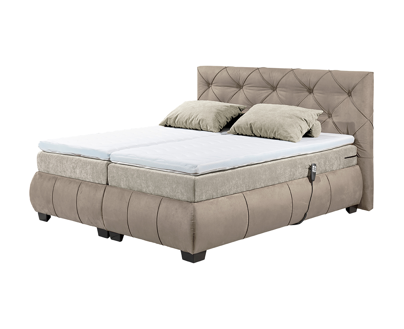 Mansura Boxspringbett 180 x 200 cm, inkl. Motor