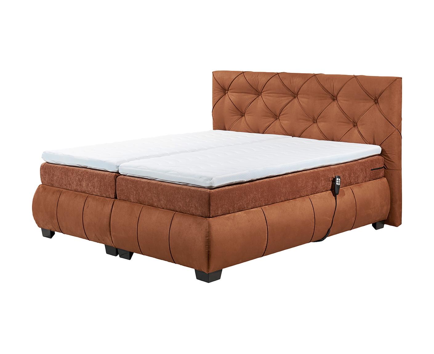 Mansura Boxspringbett 180 x 200 cm, inkl. Motor