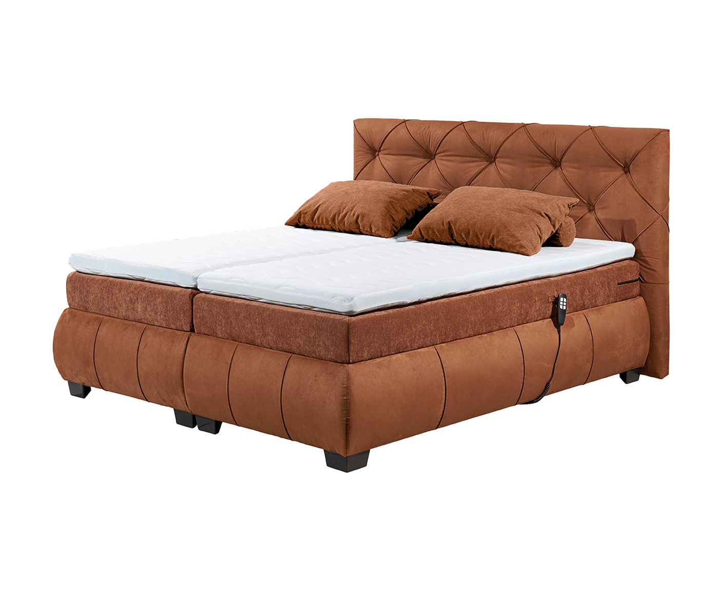 Mansura Boxspringbett 180 x 200 cm, inkl. Motor