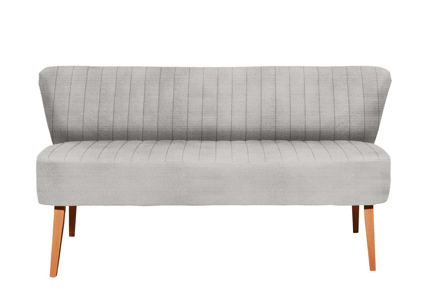 Marcel Sitzbank 3-Sitzer 182x69 cm Silber
