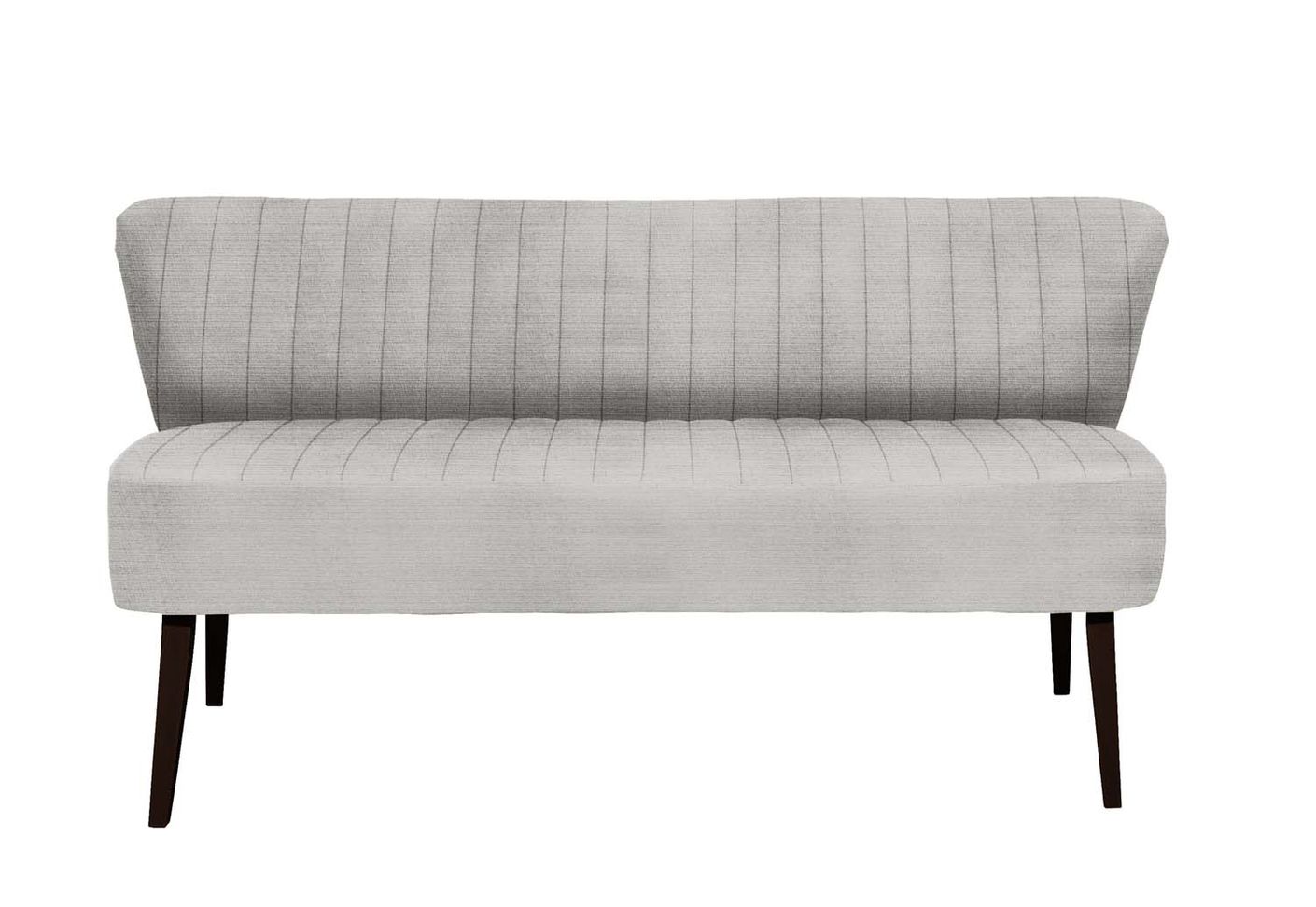 Marcel Sitzbank 3-Sitzer 182x69 cm Silber