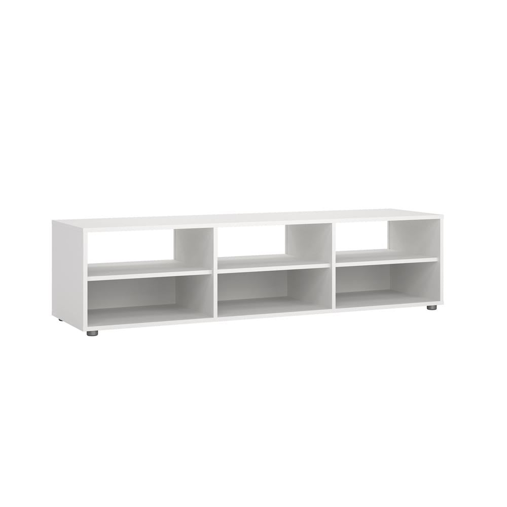 Media Lowboard / TV-Möbel Weiß