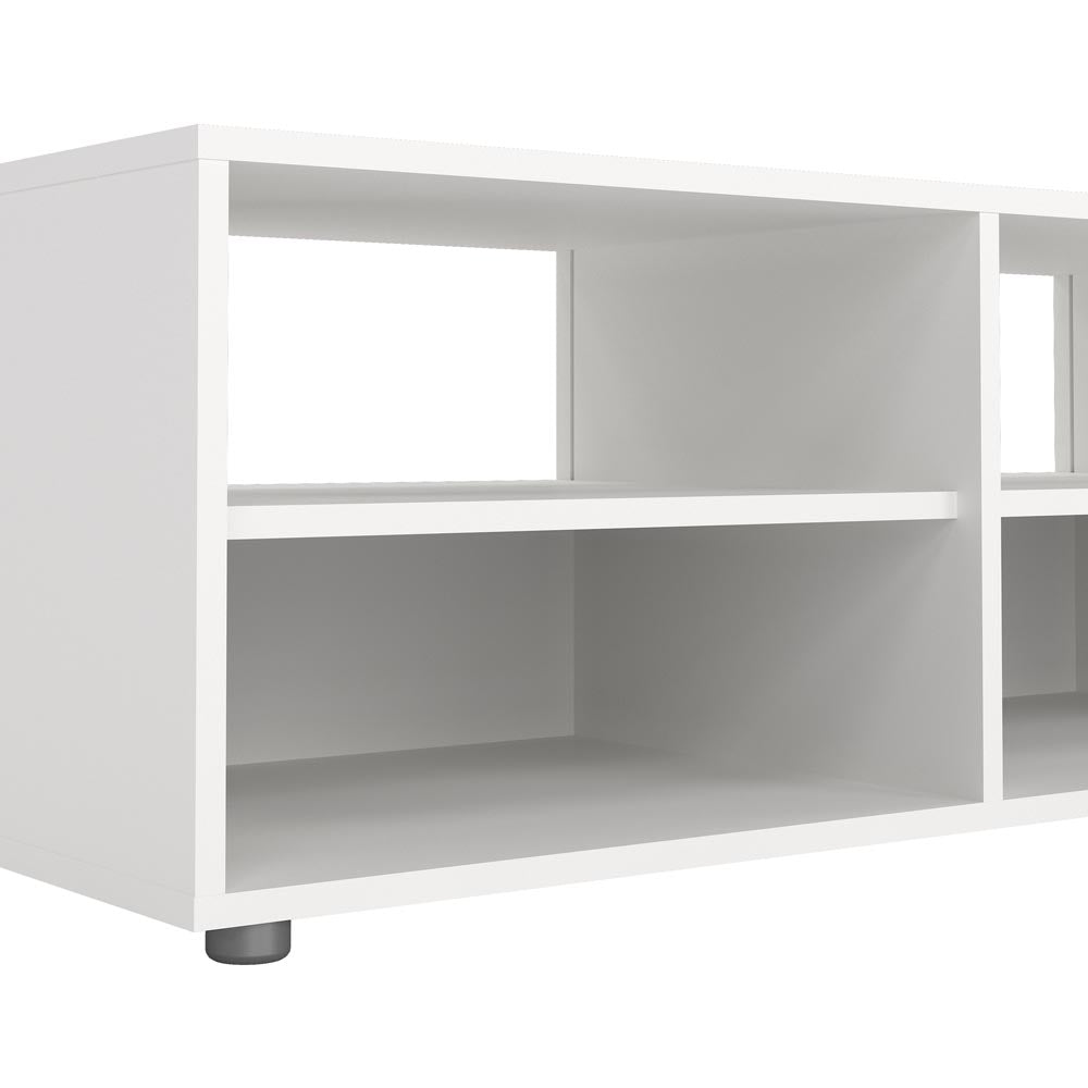 Media Lowboard / TV-Möbel Weiß