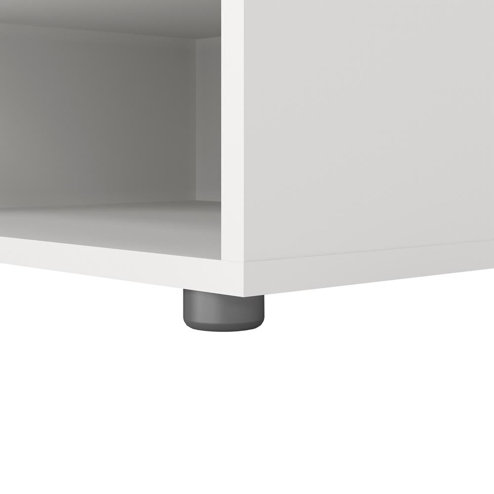 Media Lowboard / TV-Möbel Weiß