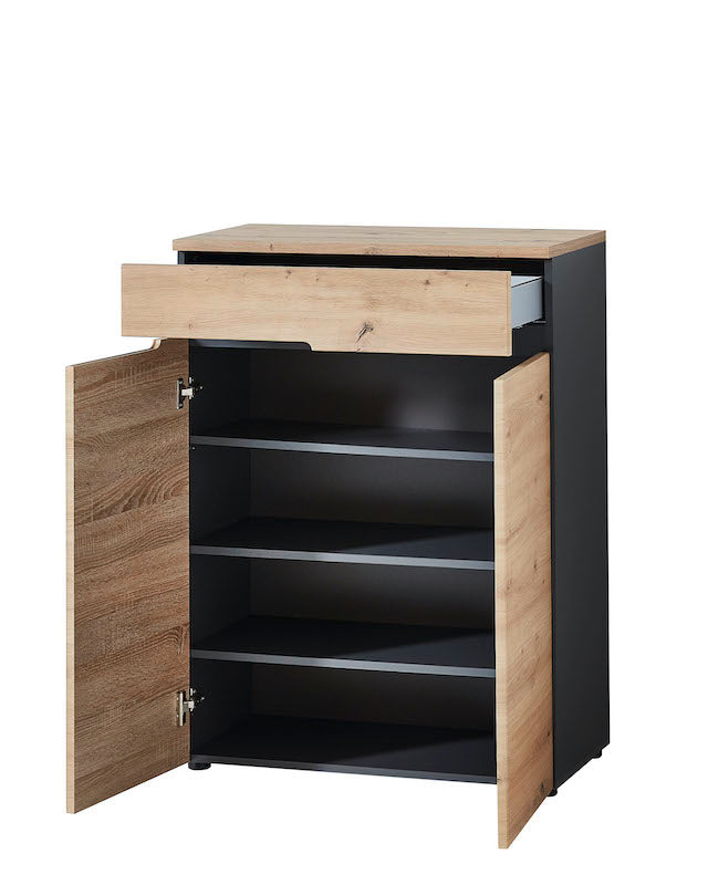 33422 Memphis Garderobenkombination Artisan Eiche