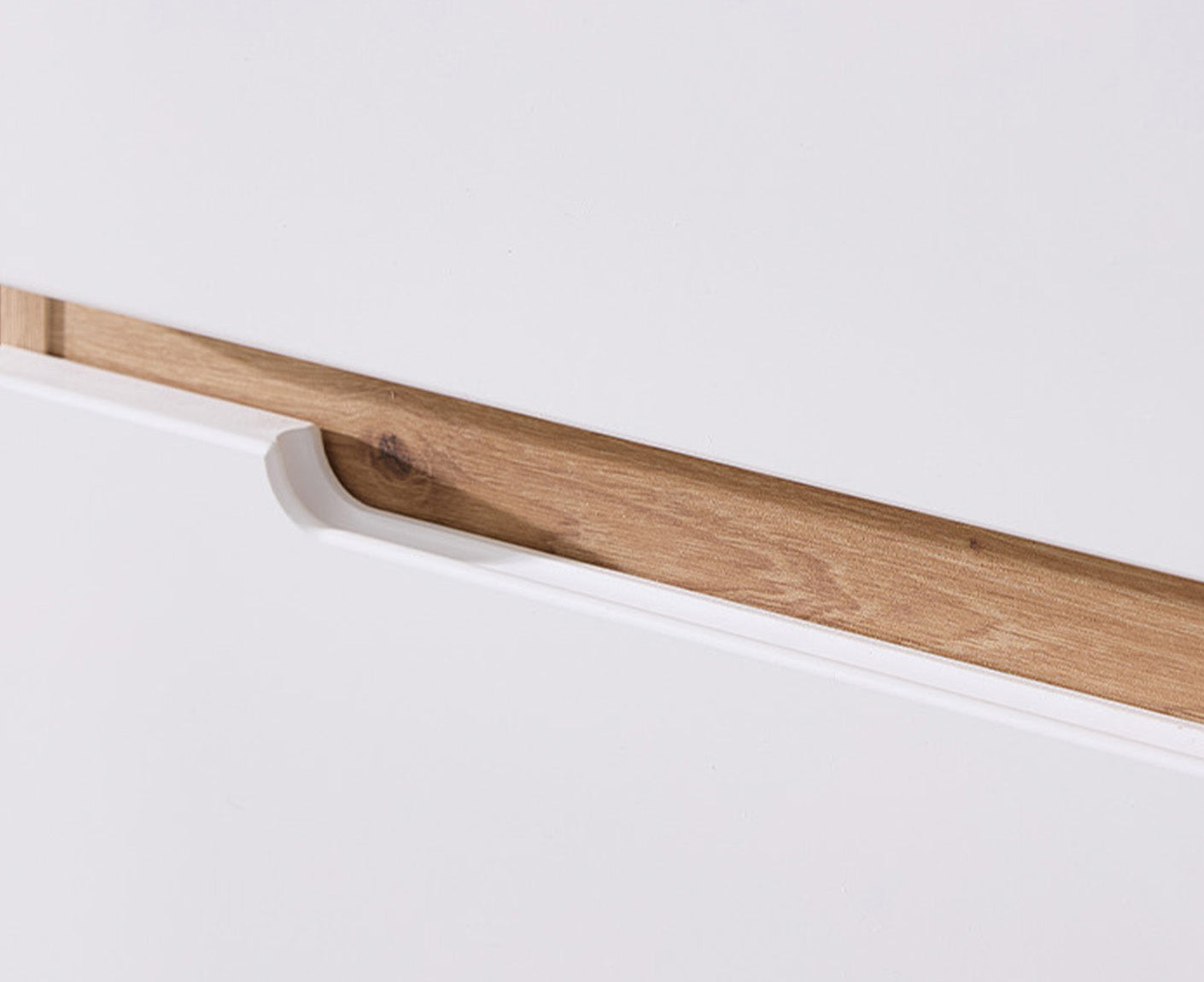 Memphis Garderobenschrank 65x192 cm Weiß supermatt