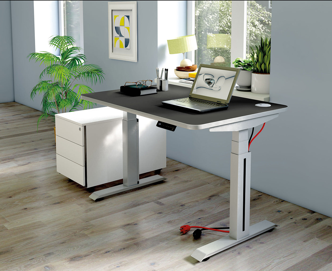 Move professional Schreibtisch, elektrisch höhenverstellbar