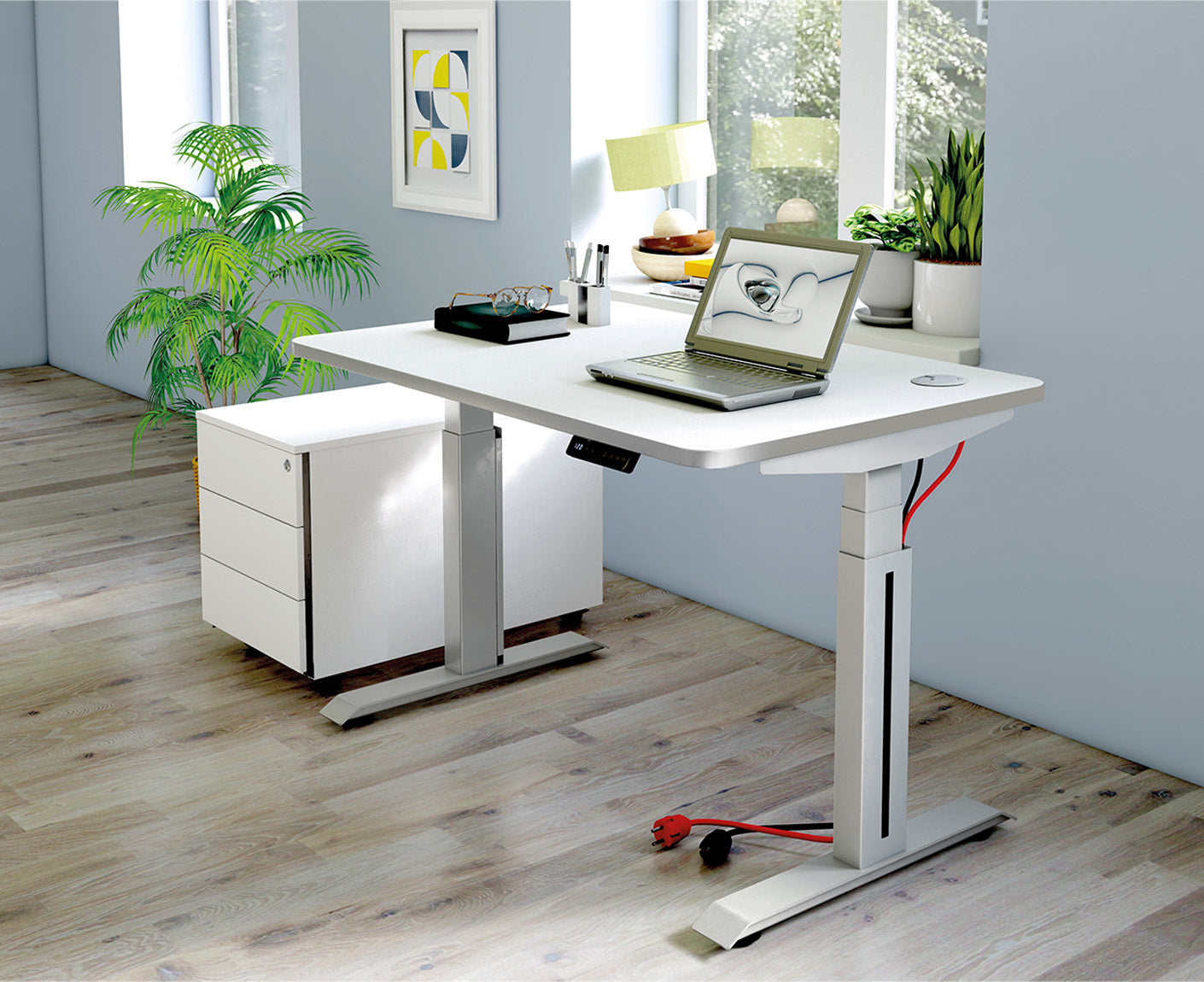 Move professional Schreibtisch, elektrisch höhenverstellbar