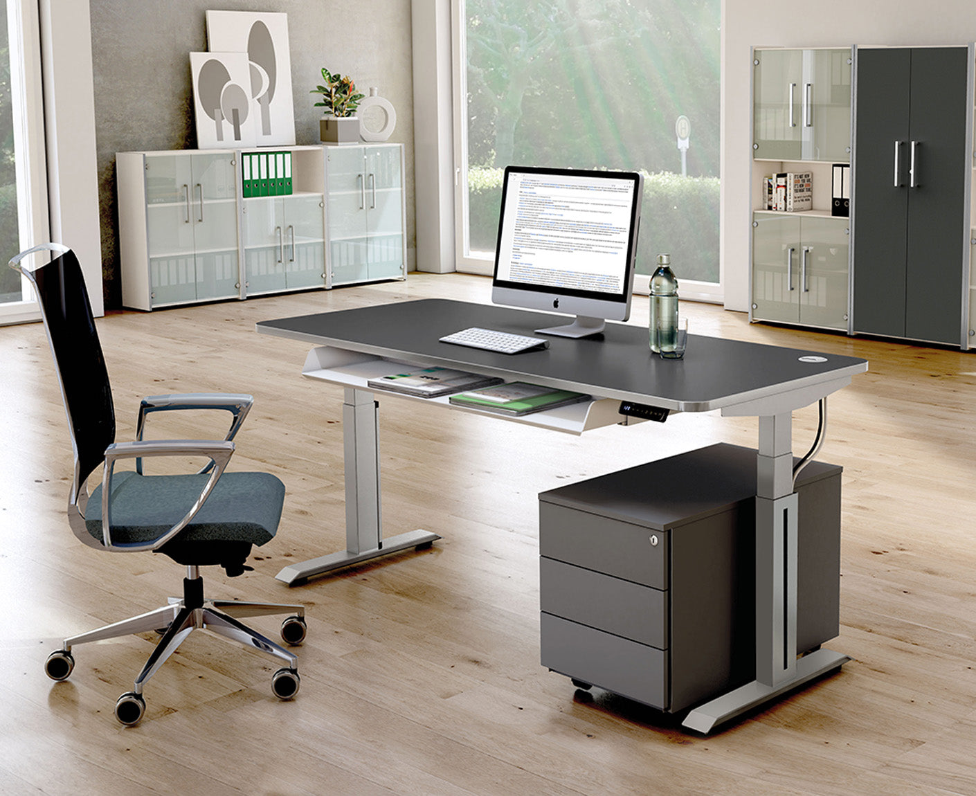 Move professional Schreibtisch, elektrisch höhenverstellbar