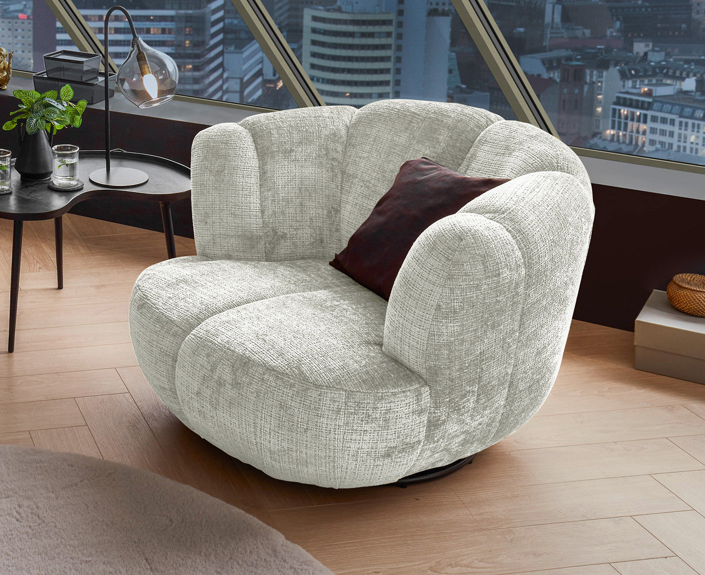Muriel Sessel Drehsessel Loungesessel