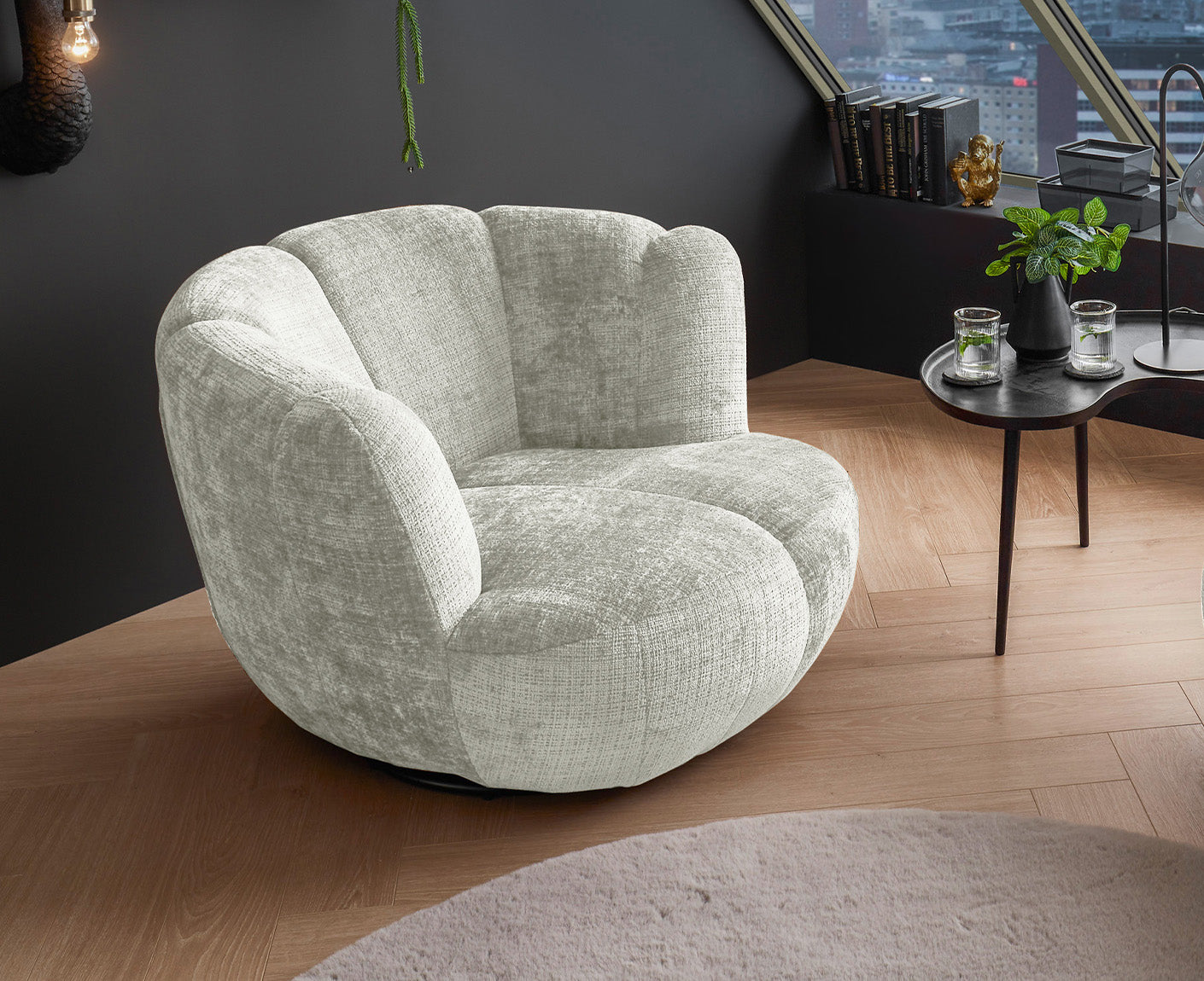 Muriel Sessel Drehsessel Loungesessel