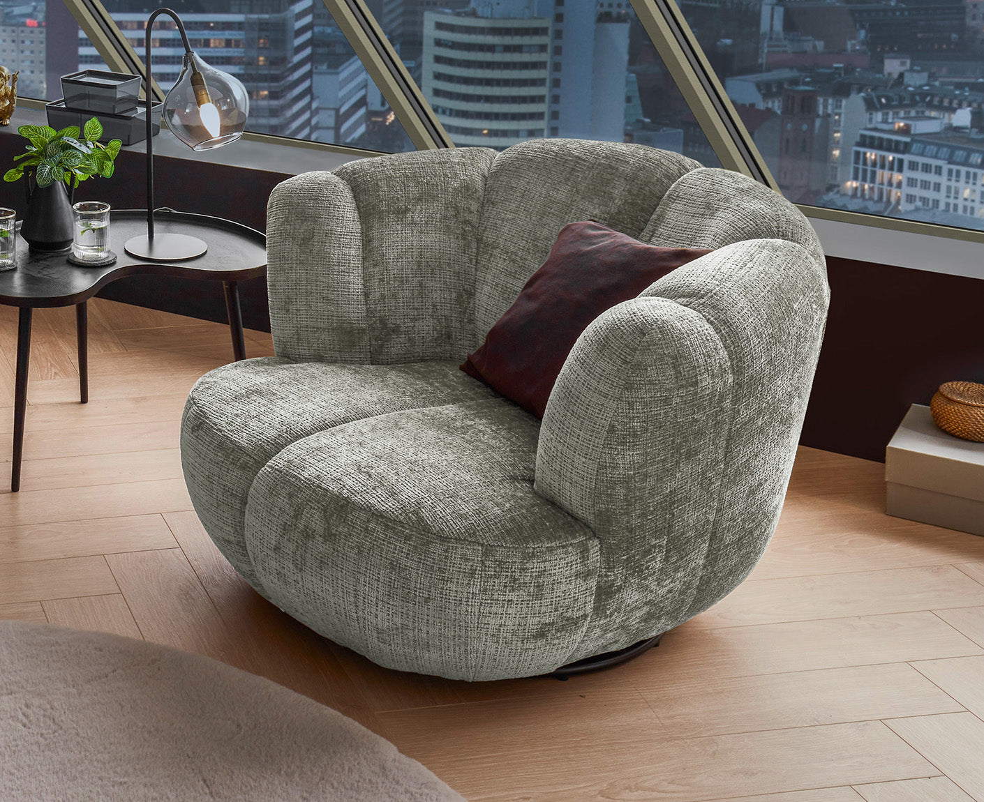 Muriel Sessel Drehsessel Loungesessel